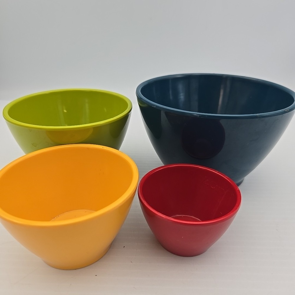 Rachael Ray‎ Nesting/Stackable Measuring Cups Set, 4 Piece - Assorted Colors